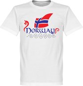 Noorwegen Flag T-Shirt - XXXXL