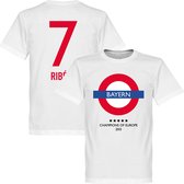 Bayern München Underground T-Shirt + RibÃ©ry 7 - XS