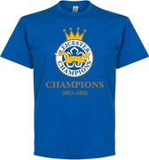 Leicester City Foxes Champions 2016 T-Shirt - L