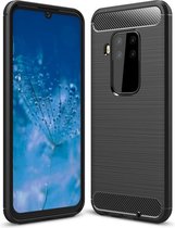 Rugged TPU hoesje voor Motorola One Zoom - zwart