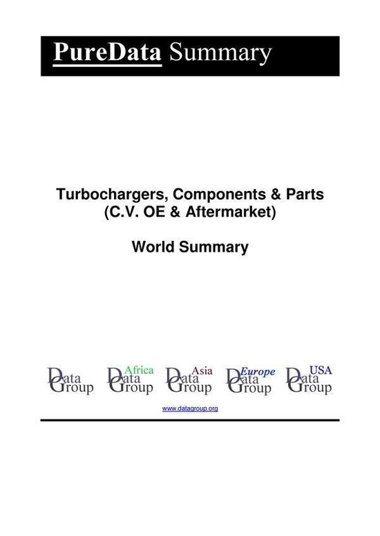 PureData World Summary 4159 - Turbochargers, Components & Pa ... - cover