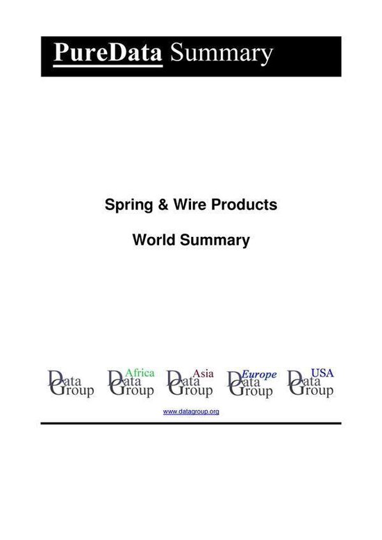 PureData World Summary 1212 - Spring & Wire Products World S ... - cover