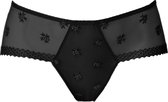 Louisa Bracq Chantilly Zwart Short - Onderbroek Maat: 38