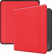Case2go - E-reader Hoes geschikt voor Kobo Forma - Flip Cover Book Case - Rood