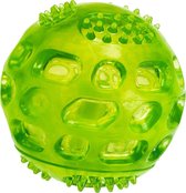 kauw- en gebitsspeelgoed Bal 7 cm elastomeer groen