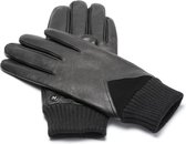 Napogloves Gevoerde handschoenen Heren Touchscreen handschoenen Zwart NapoSPORT Maat M