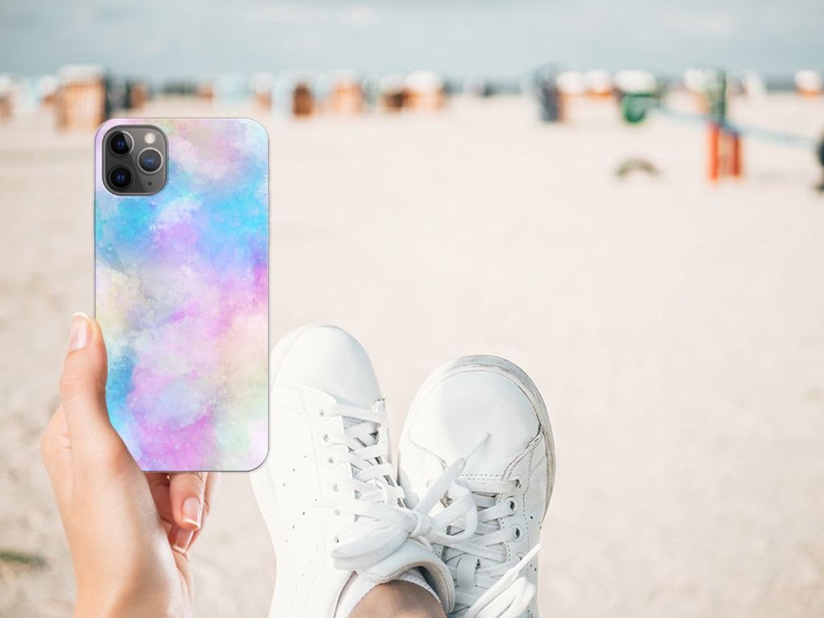 Hoesje maken Apple iPhone 11 Pro Max Watercolor Light