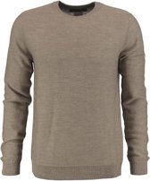 Jack & jones premium wollen trui vintage khaki melange - Maat S