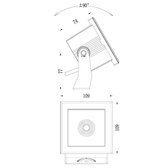 Zoomoi Quad - Tuinspot - LED - koudwit - antraciet