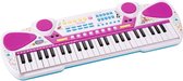 Smoby Maggie en Bianca Keyboard met 49 Toetsen + Licht en Geluid