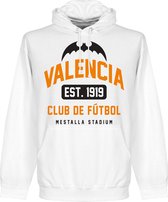 Valencia Established Hooded Sweater - Wit - L