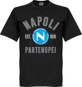 Napoli Established T-Shirt - Zwart - XXXXL