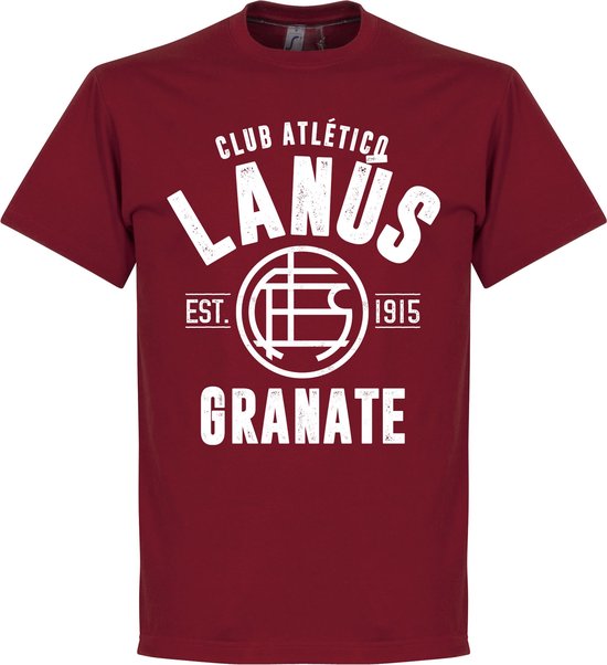Lanus Established T-Shirt - Chilli Rood - L