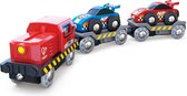 Hape Toys RACE CAR TRANSPORTER