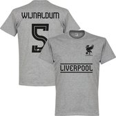 Liverpool Wijnaldum 5 Team T-Shirt - Grijs - M