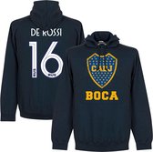 Boca Juniors CABJ De Rossi Hoodie - Navy - XL