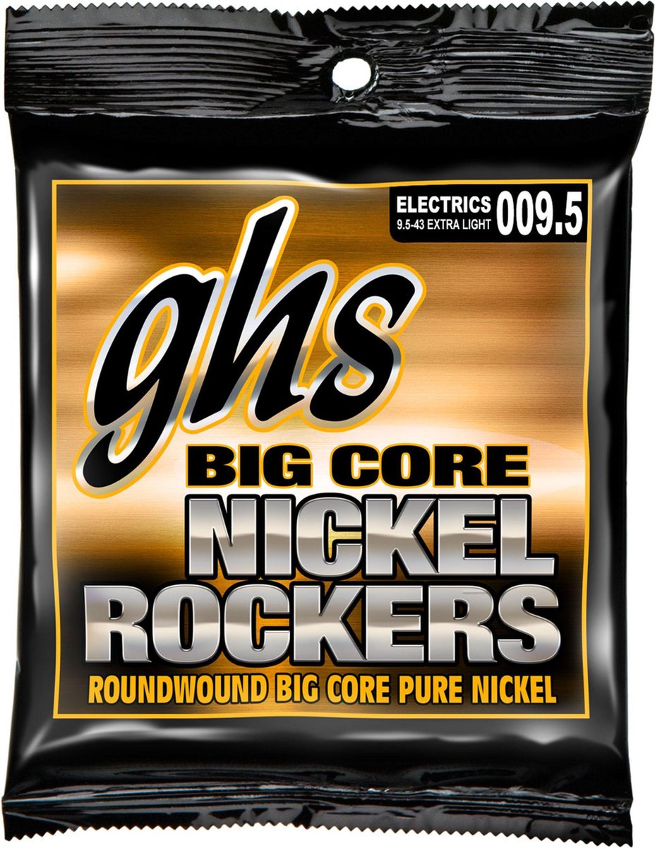GHS BCXL Big Core Nickel Rockers extra light snarenset