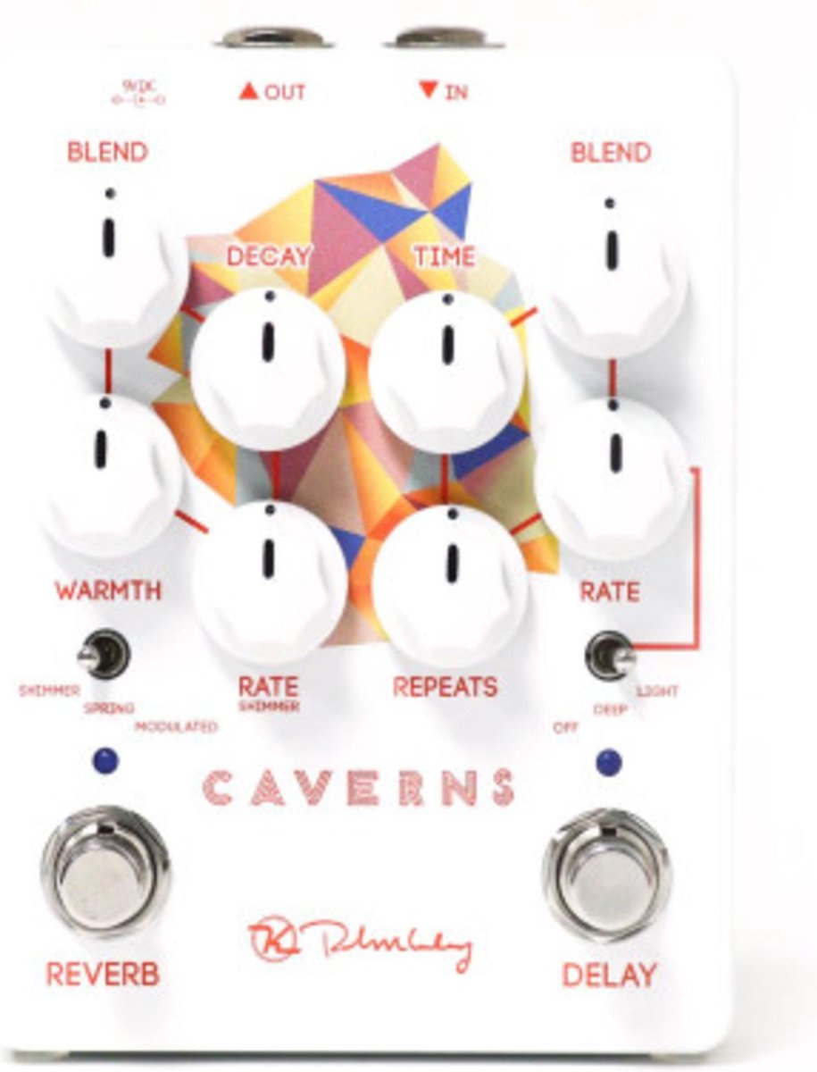 Keeley Caverns Delay Reverb V2 - Effect-unit voor gitaren