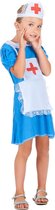 LUCIDA - Blauw verpleegster kostuum voor meisjes - XXS 80/92 (1-2 jaar)