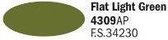 Italeri - Flat Light Green (Ita4309ap) - modelbouwsets, hobbybouwspeelgoed voor kinderen, modelverf en accessoires