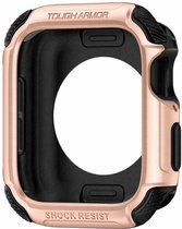 Spigen Tough Armor Case voor de Apple Watch 44 mm - Rosé Goud