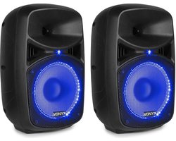 Geluidsinstallatie - Vonyx VPS082A Bluetooth geluidsinstallatie 400W voor startende DJ of zanger(es)
