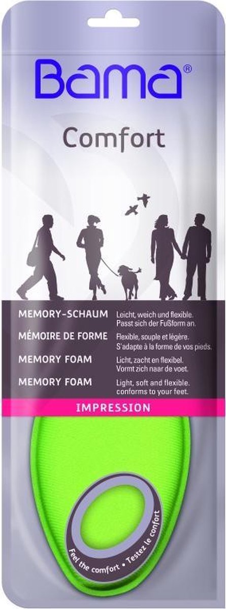 Bama Impression Memory Foam inlegzolen - 40/41