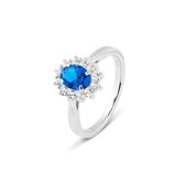 Parte Di Me Brioso Cortona Dames Ring Zilver - BlauwZilverkleurig - 17.25 mm /  maat 54