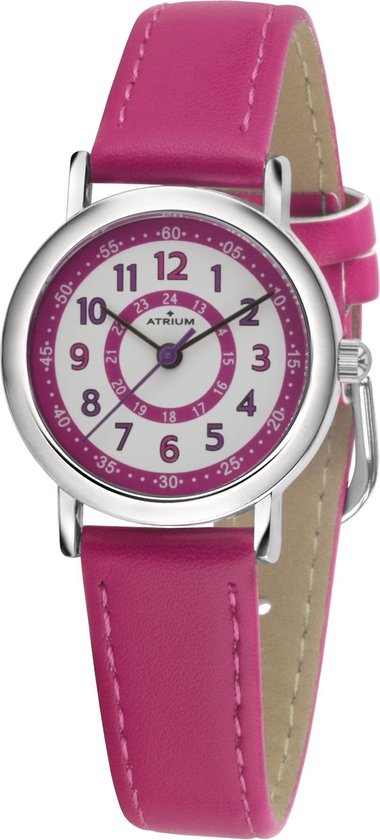 ATRIUM Horloge Kind Kinderhorloge Meisje Roze 5 bar Waterdicht . bol