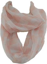 Sjaal van sjaal 50 x 70 cm; gemaakt van 100% viscose. Rozig 50 x 70 cm
