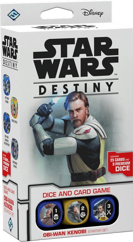 Afbeelding van het spel Asmodee Star Wars Destiny Obi-Wan Starter - EN