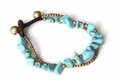 Armbandje Turquoise