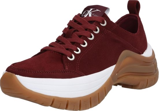 Calvin Klein Leory Mesh Heren Sneakers in Rood online kopen