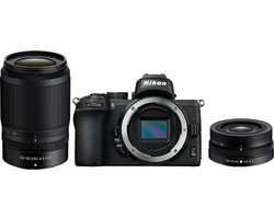 Nikon Z50 - Systeemcamera - Dubbelzoomkit - + NIKKOR Z DX 16-50mm f/3.5-6.3 VR & NIKKOR Z DX 50-250mm f/4.5-6.3 VR-Lens