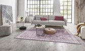 Vintage vloerkleed Vivana - framboos rood 80x200 cm