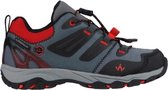 WANABEE Hike 300 2 LOW WP Wandelschoenen - Kinderen Jongens - Grijs & Rood