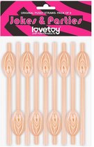 Pussy Straws Pack Of 9 | LOVETOY