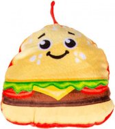 knuffelhamburger 14 cm multicolor