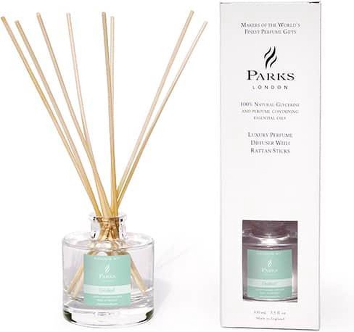 Parks London - MOODS - Belief (Turquoise) - Coral Flower & Hyacinth - 100ml