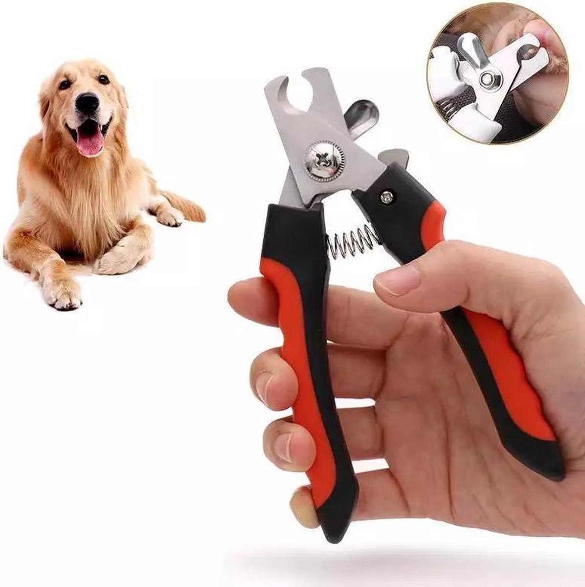 Nagelschaar voor dieren- Nagelknipper- Kat- Hond- Vogel Nagelschaartje - Huisdieren - Nail clipper- Nail cutter - LOUZIR