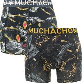 Muchachomalo 2 - Pack - Boxershort Heren - Rapper - Zwart - Maat XL
