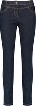 GERRY WEBER Dames Jeans met contrastnaden blue denim short use-36