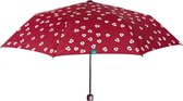 mini-paraplu Time dames 97 cm microfiber rood