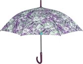 paraplu automatisch dames 102 cm microvezel groen