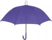 paraplu dames 104 cm polyester/staal lichtpaars