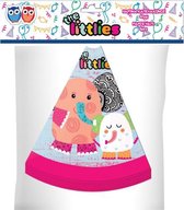 feesthoedjes The Littlies meisjes papier 6 stuks