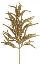 kunstplant Sequoia 23 x 70 cm zijde goud