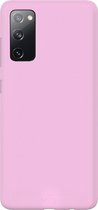 shieldcase pantone siliconen hoesje geschikt voor Samsung galaxy s20 fe - roze