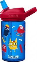 drinkbeker Eddy+ Skate Monsters junior 0,4 liter rood