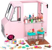 Our Generation Ijskar Sweet Stop Ice Junior Roze 41-delig